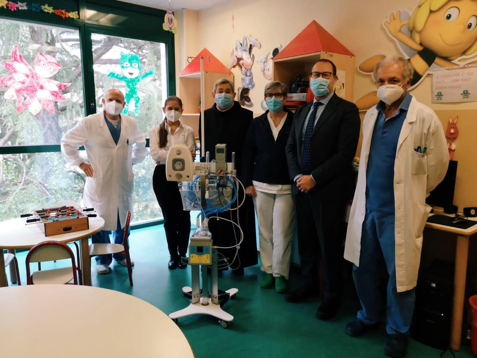 Macchinari anti-Covid: Ospedale Sacra Famiglia di Erba