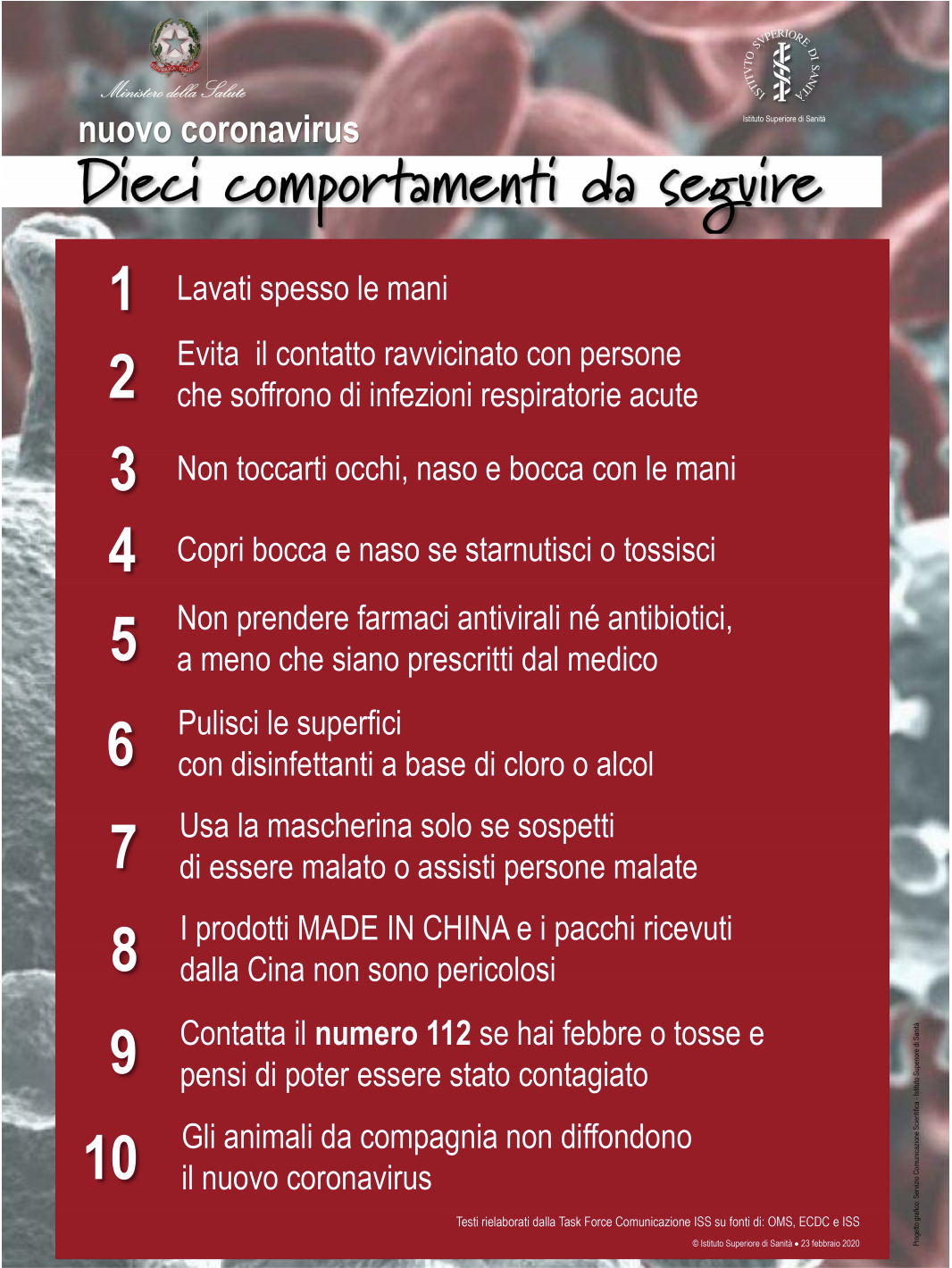 Decalogo comportamentale